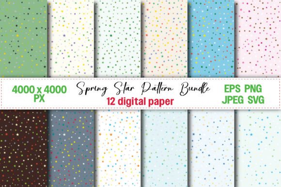 Embrace the Season of Renewal: A Comprehensive Guide to the Spring Star Pattern Bundle