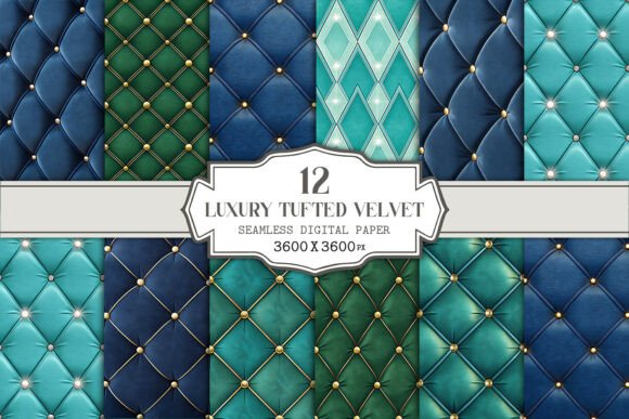 Luxury Tufted Velvet Seamless Pattern Guide