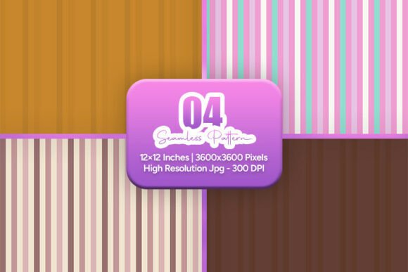 Pastel Warm Stripe Pattern Bundle: A Design Essential