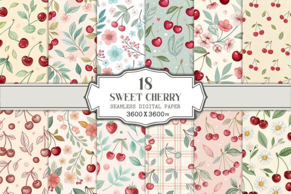 Sweet Cherry Seamless Pattern Bundle: A Designer's Guide