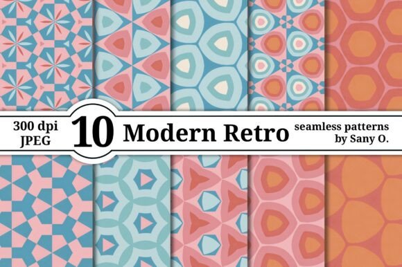 Unlocking Creativity with the Seamless Pattern Retro Pastel Aesthetic