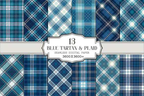 Unlocking the Potential of Blue Tartan Plaid Seamless Patterns for Modern Design